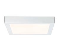 Paulmann 70646 Panel LED Lunar angular 300x300mm 18W 230V Blanco aluminio mate plafón LED lámpara de techo iluminación de techo