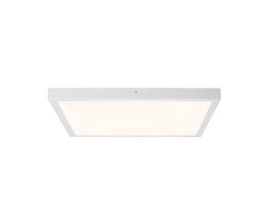 Paulmann 70647 Panel de superficieLED Lunar redondo 27,4W luz 2700K blanco cálido panel LED blanco mate aluminio 600x600mm 230V in uente de luz
