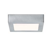 Paulmann 70648 LED Panel Lunar angular 170x170mm 11W 230V cromo aluminio mate plafón plafón lámpara de techo
