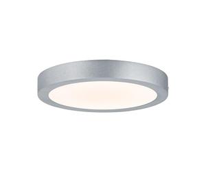 Paulmann 70655 LED Panel Lunar redondo 300mm 17W 230V cromo aluminio mate plafón de superficie plafón de techo