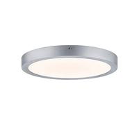 Paulmann 70656 Panel LED Lunar redondo 400mm 21,8W 230V cromo aluminio mate plafón de superficie plafón de techo