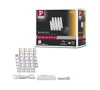 Paulmann 70668 Juego básico strip LED MaxLED 500 15 m strip LED 2700 K blanco cálido tira de luz con recubrimiento 10 W 825 lm 106 LED 230/24 V 20 VA