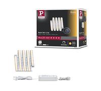 Paulmann 70672 Juego básico strip LED MaxLED 1000 15 m LED 2700 K blanco cálido tira de luces con recubrimiento 20 W 1650 lm 216 LED 230/24 V 60 VA