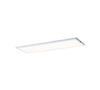 Paulmann 70776 Panel bajo armario LED Ace 7,5 W luz 2700 K blanco cálido panel LED blanco 10x30 cm con función de regulación e interruptor táctil
