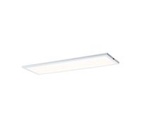 Paulmann 70777 Panel bajo armario LED Ace 7,5 W luz 2700 K blanco cálido panel LED blanco 10x30 cm con función de regulación e interruptor táctil