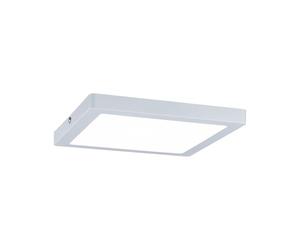Paulmann 70938 Panel LED Atria, cuadrado, incl. 1x16 W, lámpara de techo, blanco mate, plafón, plástico, lámpara para sala de estar 4000 K