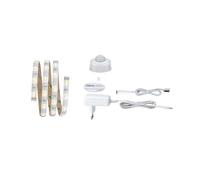 Paulmann 70955 Strip LED YourLED Night Comfort Set incl. tira de luz 1x3 W, blanco, cinta de luz, plástico, cinta de LED 3000 K