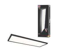 Paulmann 71003 Panel LED Atria Shine 580x200mm 3-Step-Dim angular incl. 1x22 W regulable Blanco cálido Negro Panel luminoso de plástico para techo 3000 K