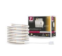 Paulmann 71045 MaxLED 500 Strip LED Full-Line COB juego completo 1,5m 10W 750lm 480LED/m 2700K 25VA regulable, plateado, plástico
