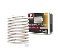 Paulmann 71047 MaxLED 500 Strip LED Full-Line COB strip individual 2,5m 15W 1250lm 480LED/m 2700K regulable, plateado, plástico