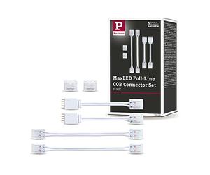 Paulmann 71051 Accesorios MaxLED juego de conectores Full-Line COB blanco plástico