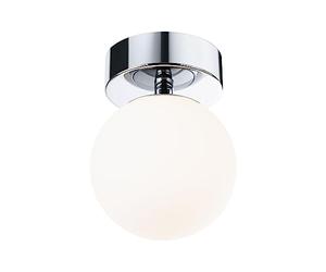 Paulmann 71064 Plafón LED Selection Bathroom Gove IP44 3000K 400lm 230V 5W, cromado, satinado luminaria de baño