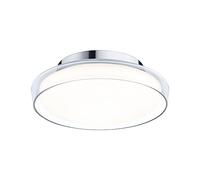 Paulmann 71078 Plafón LED Selection Bathroom Luena IP44 3000K 600lm 230V 11,5W cristal, cromo luminaria de baño