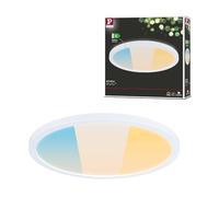 Paulmann 71275 - Panel LED Atria Shine IP44 (redondo, 298 mm, 14,8 W, 2250 lm, 3000-6500 K), color blanco
