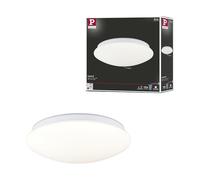 Paulmann 75407 Leonis II - Lámpara de techo (LED, sensor de movimiento, IP44, 3000-5700K, 1750 lm, 230 V, 16,5 W), color blanco