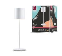 Paulmann 76999 Luminaria de sobremesa con batería LED Tuni IP44 2700 K blanco mate Mobile luminaria de sobremesa regulable 2,8 W USBC