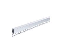 Paulmann 78404 LumiTiles Perfil extruido tira LED Top difusor 1m aluminio anodizado, satén protección contra salpicaduras de agua Alu Iluminación baño