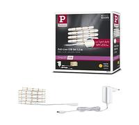 Paulmann 78861 SimpLED Strip LED Full-Line COB juego completo 1,5m 7W 750lm 384LED/m 3000K 12VA blanco, metal