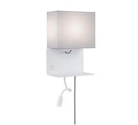 PLM 78913 - Lámpara de pared Merani, 2,5 W, 140 lm, 3000 K, cuadrado,