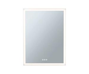 Paulmann 78951 Espejo iluminado LED HomeSpa Mirra interruptor táctil IP44 600x800mm WhiteSwitch rect., incl. 1x22W espejo de baño, blanco, 2700-6500K