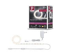 Paulmann 78955 Strip LED SimpLED Power 1,5 m con regulador de cable 1100 lm/m incl. 1x17 W IP44 tira de luz blanco cinta de luz plástico LED 3000 K