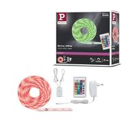 Paulmann 78978 Juego de strip SimpLED 5 m, strip LED 20 W, tira de luz multicolor RGB, cinta de luz con recubrimiento