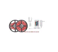 Paulmann 78979 Juego de strip SimpLED 7,5 m, strip LED 26 W, tira de luz RGB, cinta de luz multicolor con recubrimiento