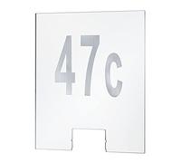 Paulmann 79674 Número de casa Outdoor House Cone, plástico 79674, accesorio para luminaria de exteriores, luz para número de casa, número de casa
