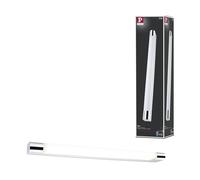 Paulmann 79716 Luminaria de techo LED, luminaria espejo Mizar incl. 1x10,5 W IP44 lámpara techo, cromo, blanco, metal, acrílico, salón, pasillo 3000 K