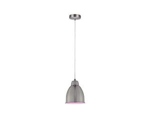 Paulmann 79765 Luminaria colgante Neordic Hilla máx. 40 W, lámpara colgante, acero mate, lámpara suspendida, metal E27