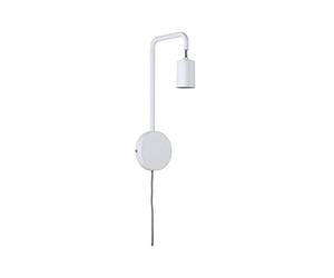 Paulmann 79811 Aplique de lectura Calvani máx. 40 W, lámpara de lectura de pared, blanco, luz de lectura, metal, iluminación mural E27