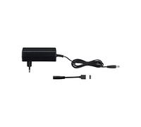 Paulmann 79837 Universal Power Supply Plug-In 36 W 230/12 V CC, sistema de iluminación, negro, iluminación, plástico, transformador