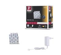 Paulmann 79868 Strip LED MaxLED 250, juego básico 1,5 m blanco cálido IP44 Protect Cover incl. 1x6 W, strip, regleta, tira de luz 2700 K