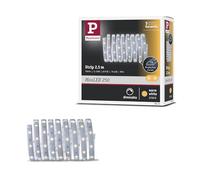 Paulmann 79871 Strip LED MaxLED 250 2,5 m blanco cálido IP44 Protect Cover incl. 1x10 W, strip, regleta, tira de luz 2700 K