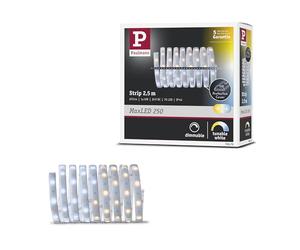 Paulmann 79879 Strip LED MaxLED 250 2,5 m Tunable White IP44 Protect Cover incl. 1x8,8 W, strip, regleta, tira de luz 2700 K