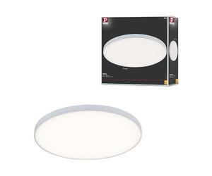 Paulmann 79891 Panel LED Velora redondo 400mm 2100lm 3000K, blanco, redondo, luminaria de techo, metal