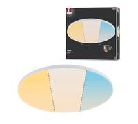 Paulmann 79894 Panel LED Velora redondo 600mm 4000lm, White Switch, blanco, redondo, luminaria de techo, metal, 3000K