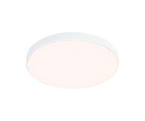 Paulmann 79938 Panel LED empotrable Veluna VariFit Edge 90mm, redondo, blanco cálido, blanco, plástico, sistema de iluminación, 3000K