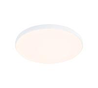Paulmann 79939 Panel LED empotrable Veluna VariFit Edge 120mm, redondo, blanco cálido, blanco, plástico, sistema de iluminación, 3000K