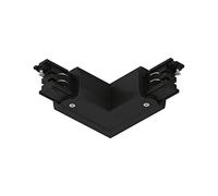 Paulmann 91374 ProRail3-Sistema de raíles (Pieza en L, Exterior, 101 x 101 mm, máx. Riel para Techo (Metal, plástico, 3680 W), Color Negro