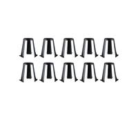 Paulmann 92401 Accesorios Distanciador para luminarias empotrables juego de 10 uds. 62-90 mm negro plástico
