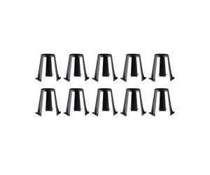 Paulmann 92401 Accesorios Distanciador para luminarias empotrables juego de 10 uds. 62-90 mm negro plástico