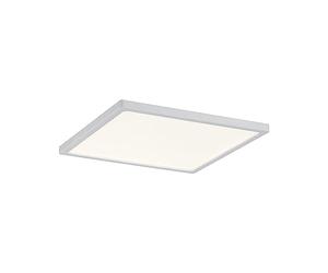 Paulmann 92937 Panel LED Areo cuadrado incl. 1x12 W IP44 regulable, lámpara de techo, blanco mate, plafón, plástico, lámpara para sala de estar 3000 K