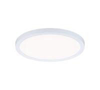 Paulmann 93036 Panel LED, luminaria empotrable Areo VariFit IP44 blanco neutro 175 mm redondo incl. 1x13 W, blanco, lámpara de techo, plástico 4000 K