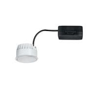 Paulmann 93069 Luminaria empotrable LED Nova módulo Coin, redonda, 50mm 6W 470lm 230V 2700K, satinado, redondo, foco de techo, plástico