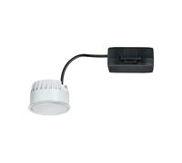 Paulmann 93071 Luminaria empotrable LED Nova módulo Coin, redonda, 50mm 6W 530lm 230V 4000K, satinado, redondo, foco de techo, plástico