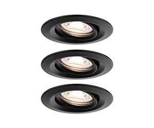 Paulmann 93083 Luminaria empotrable LED Nova Mini juego básico orientable 66mm 15° 3x310lm incl. 3x4 W foco empotrable 2700 K Coin