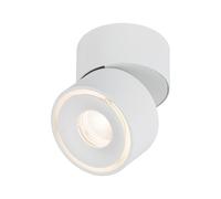 Paulmann 93373 Plafón empotrable LED Spircle 78mm incl. 1x8,0 W Blanco cálido Blanco mate Plafón de superficie Plafón de aluminio 3000 K