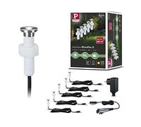Paulmann 936.95 Juego de luminaria empotrable exterior Plug & Shine MicroPen II IP67 3000 K in river 93695 Luminaria empotrable, foco empotrable, luminaria empotrable exterior, lámpara exterior