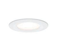 Paulmann 93631 Luminaria empotrable LED Nova redonda máx. 35 W foco techo, blanco, sin fuente de luz, Spot, bastidor empotrable, GU10, foco empotrable
